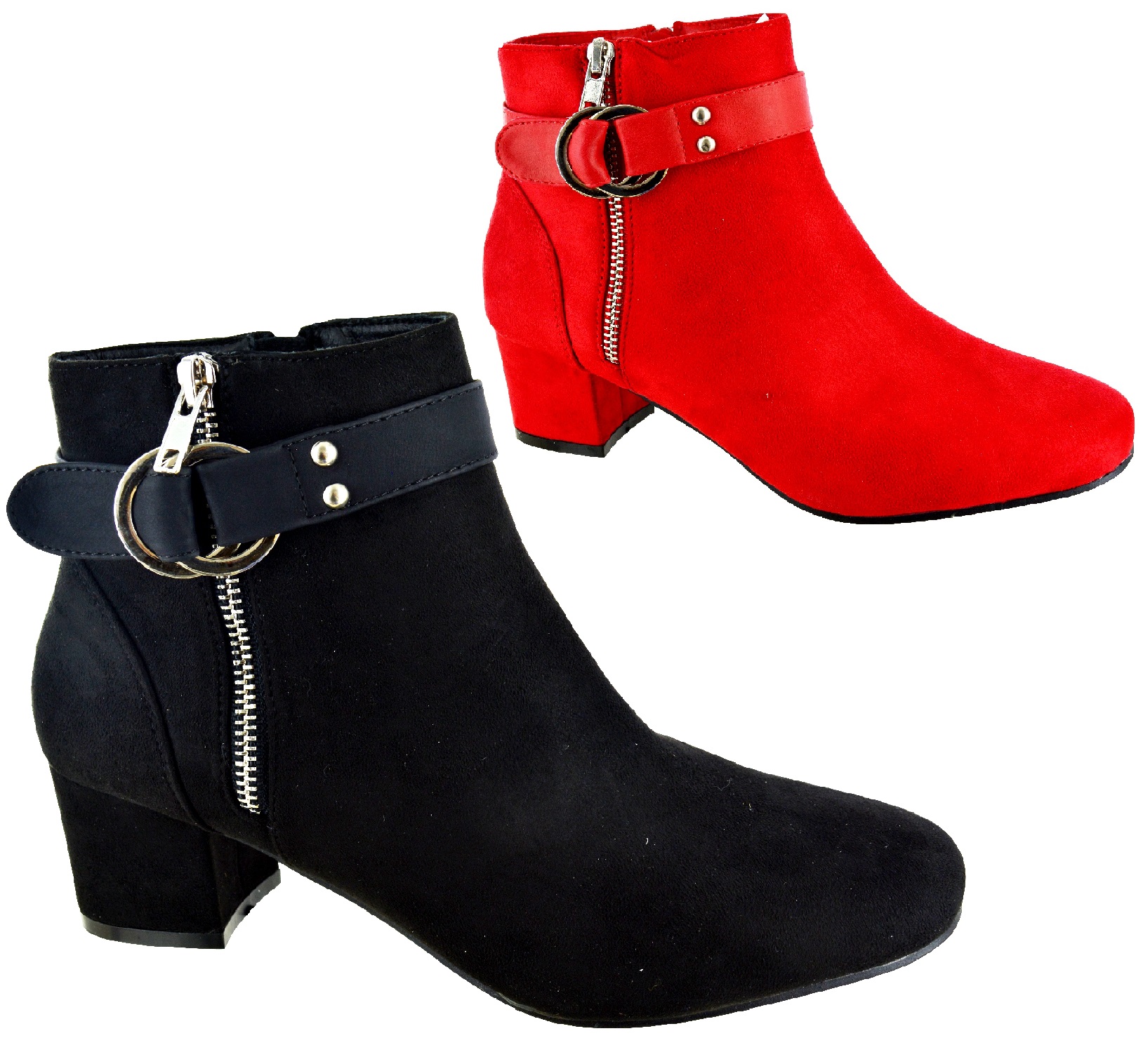 large size ankle boots